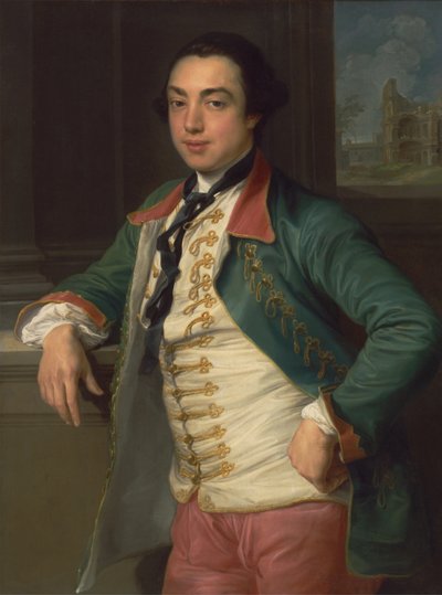 James Caulfeild, 4th Viscount Charlemont Later 1st Earl of Charlemont by Pompeo Batoni